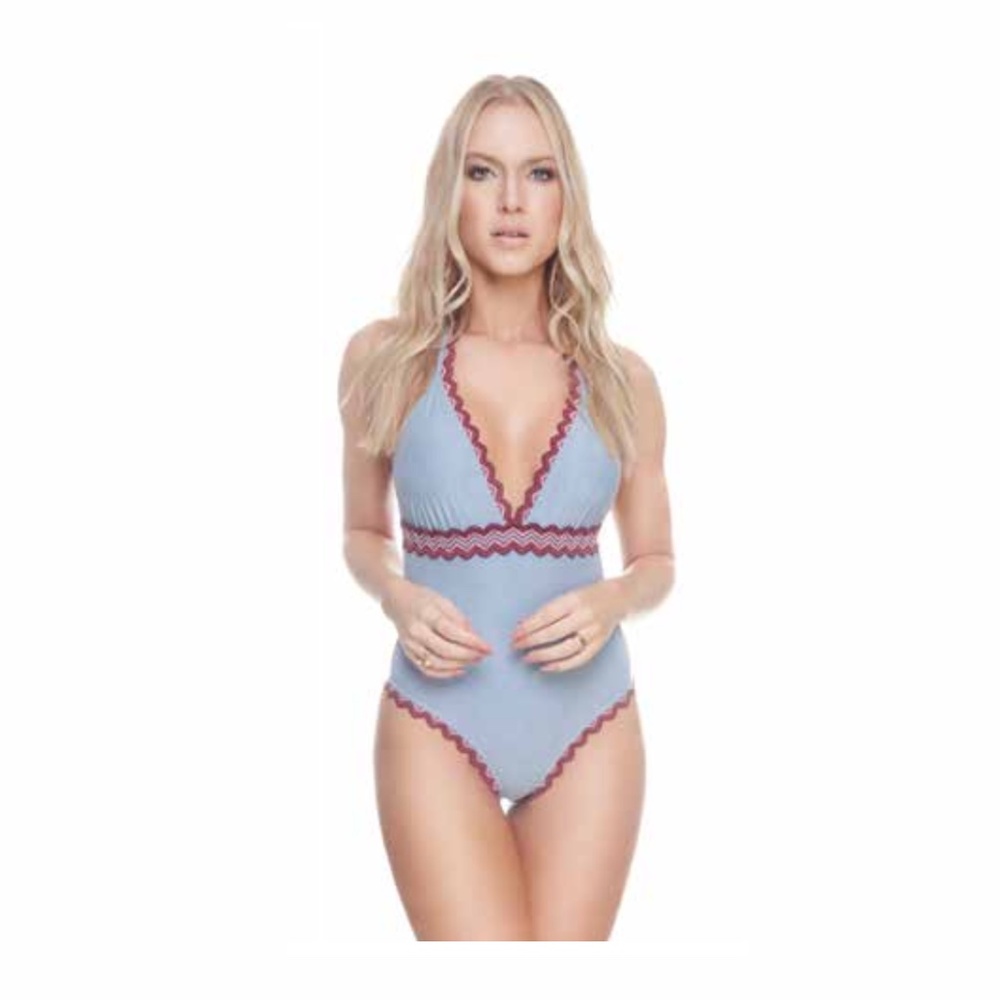 Despi “New Aphrodite” One Piece Swimsuit – Argento, Size XL (5032BF)
